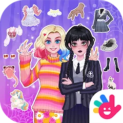 Взлом YoYa: Dress Up Fashion Girl (ЙоЯ)  [МОД Бесконечные монеты] - полная версия apk на Андроид