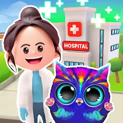 Скачать взлом Cute Animals: Pet Doctor (Мрдж Кьют Энималс)  [МОД Меню] - полная версия apk на Андроид