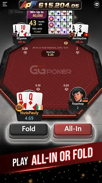 GGPoker UK - Real Online Poker (Покер Великобритания)  [МОД Меню] Screenshot 5