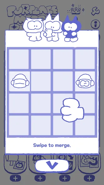 PURPLACE Merge Puzzle (Парплейс Мрдж Паззл)  [МОД Много денег] Screenshot 2