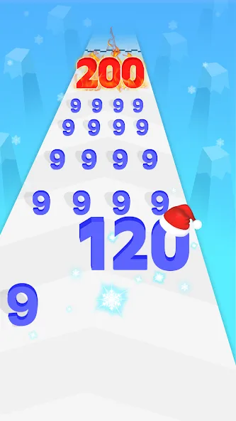 Number Merge: Run Master 3D (Намбер Мердж)  [МОД Unlocked] Screenshot 2