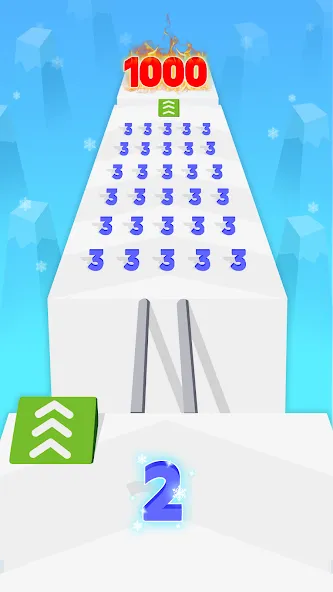 Number Merge: Run Master 3D (Намбер Мердж)  [МОД Unlocked] Screenshot 4