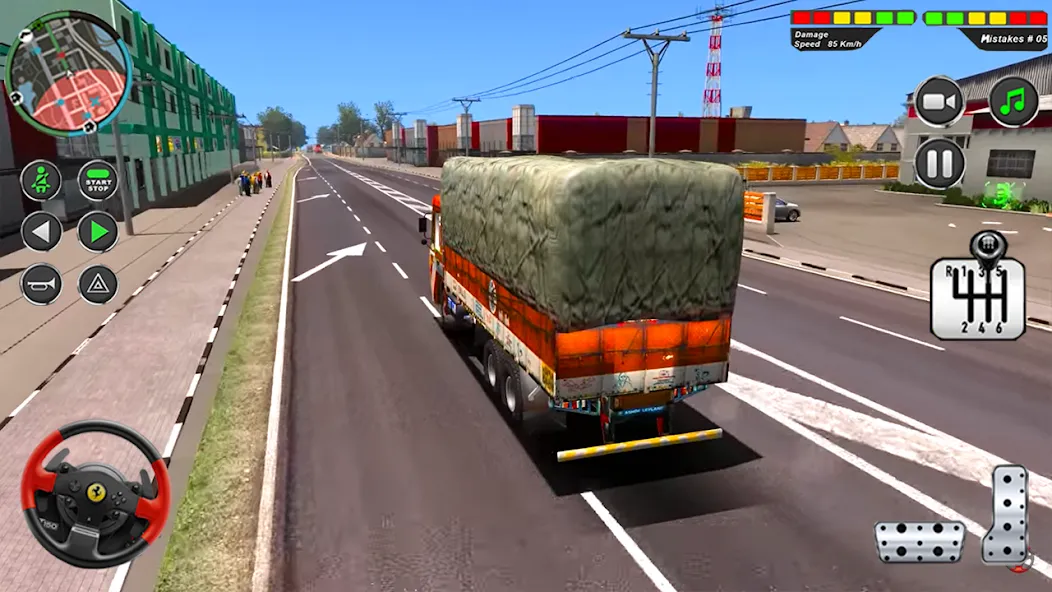 Indian Heavy Truck Delivery 3D  [МОД Много денег] Screenshot 2