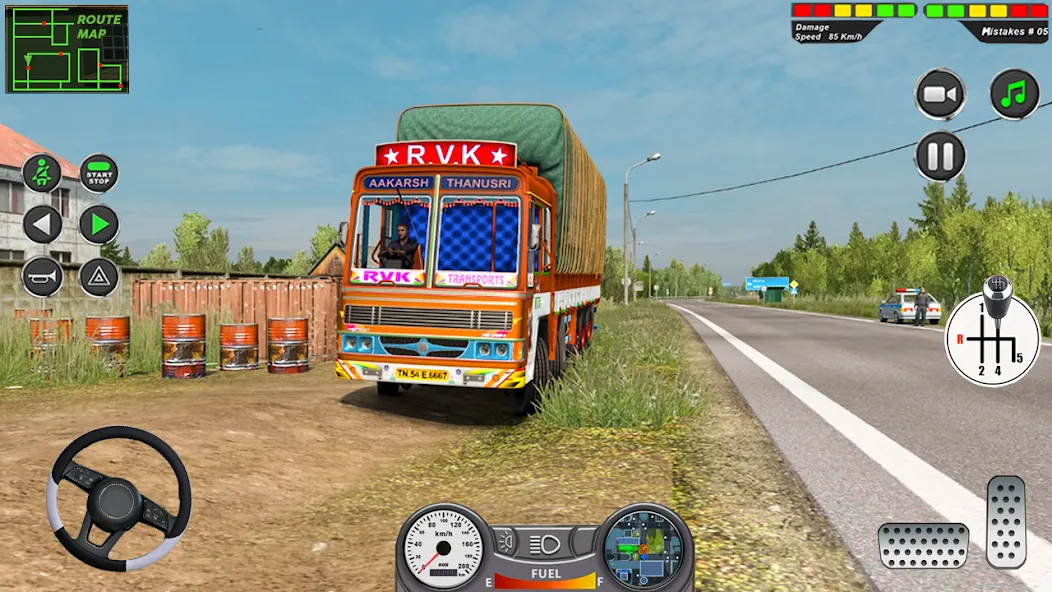 Indian Heavy Truck Delivery 3D  [МОД Много денег] Screenshot 5