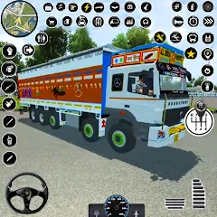 Взлом Indian Heavy Truck Delivery 3D  [МОД Много денег] - полная версия apk на Андроид