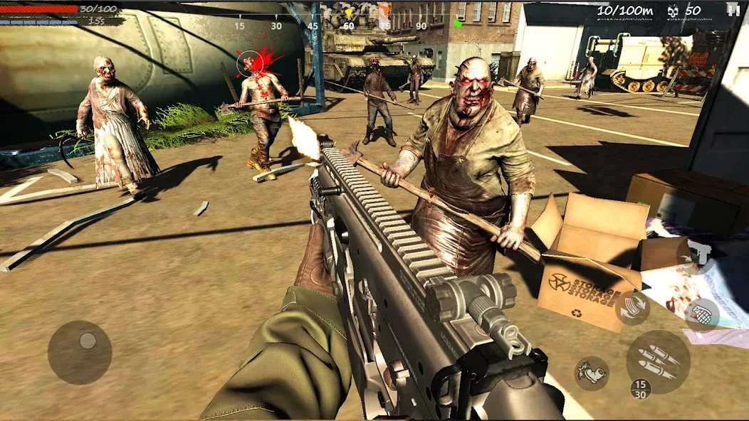 Zombie Game:Trigger Survivor (Зомби Гейм)  [МОД Unlocked] Screenshot 2