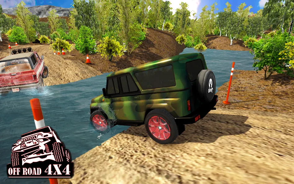 Offroad Jeep Racing Extreme  [МОД Unlocked] Screenshot 3