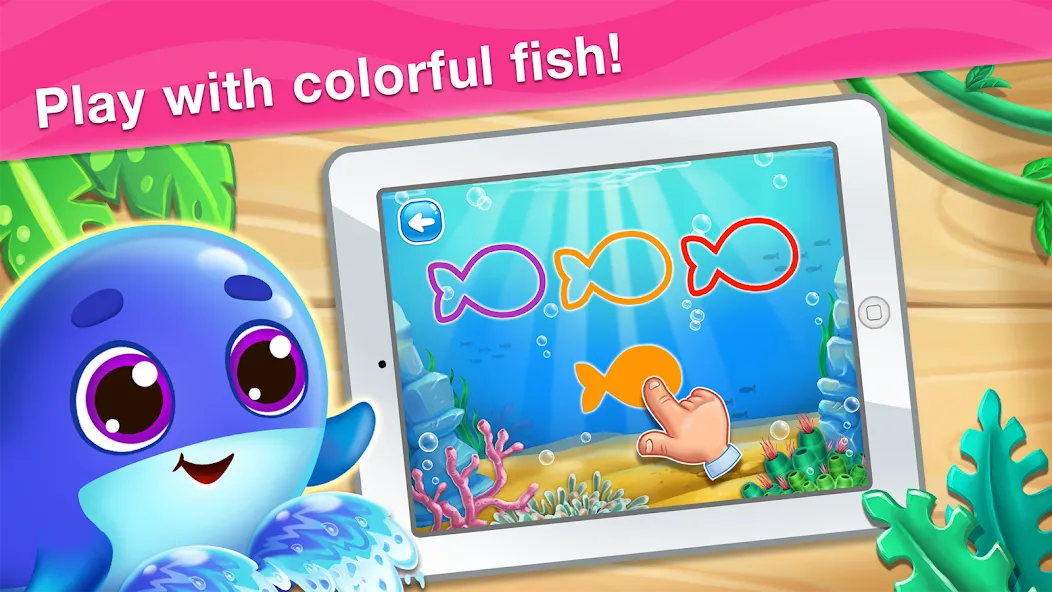 Colors learning games for kids  [МОД Бесконечные деньги] Screenshot 2