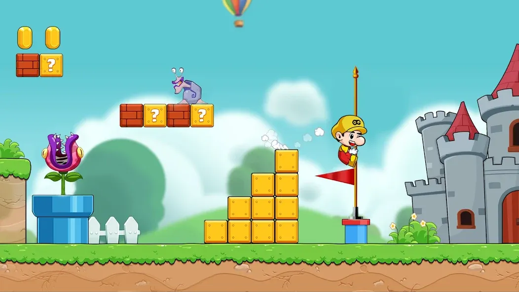 Bean's World Super: Run Games  [МОД Unlocked] Screenshot 3