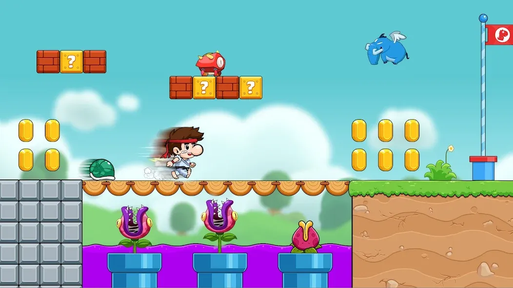 Bean's World Super: Run Games  [МОД Unlocked] Screenshot 4