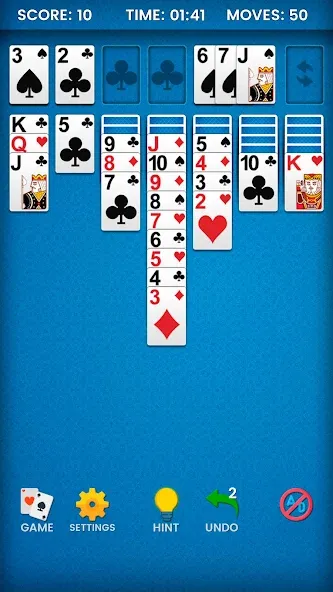 Klondike Solitaire (Клондайк солитер)  [МОД Unlocked] Screenshot 2