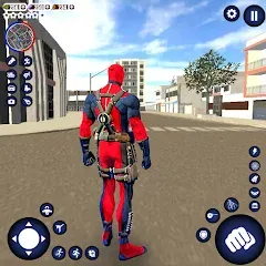 Взлом Miami Rope Hero Spider Game  [МОД Меню] - последняя версия apk на Андроид