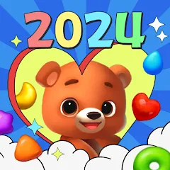 Взлом Toy Bear Sweet POP: Match 3 (Той Бир Свит ПОП)  [МОД Много монет] - последняя версия apk на Андроид