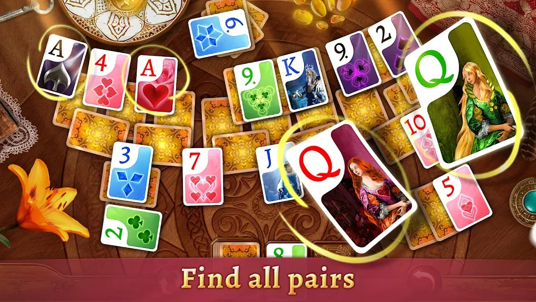 Solitaire Dreams: Card Games (Солитер Дримс)  [МОД Unlocked] Screenshot 1