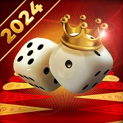 Взломанная Backgammon King Online  [МОД Unlocked] - полная версия apk на Андроид