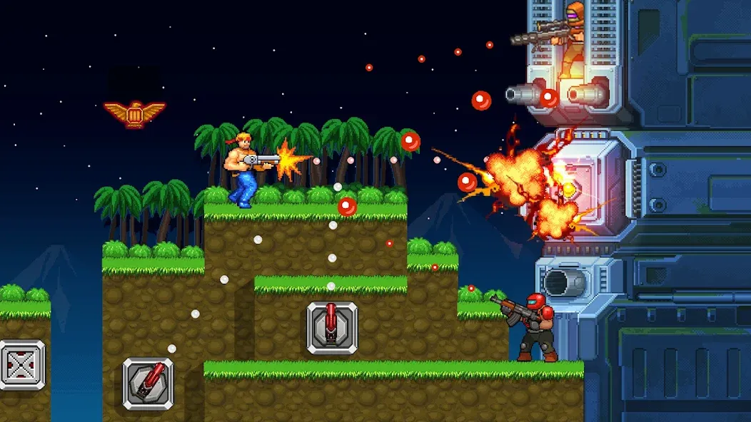 Gun Force: Action Shooting (Ган Форс)  [МОД Много монет] Screenshot 1