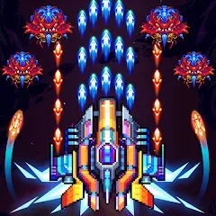 Взломанная Galaxiga Arcade Shooting Game (Галаксига)  [МОД Бесконечные монеты] - полная версия apk на Андроид