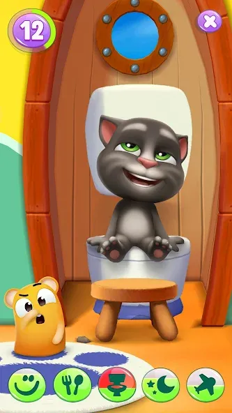 My Talking Tom 2  [МОД Все открыто] Screenshot 3