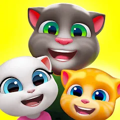 Взлом My Talking Tom Friends  [МОД Unlimited Money] - последняя версия apk на Андроид