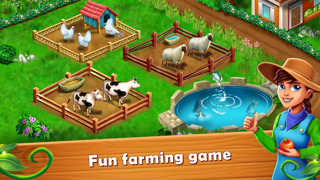 Farm Fest : Farming Games (Фарм Фест)  [МОД Mega Pack] Screenshot 1