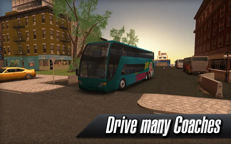 Coach Bus Simulator (Коуч Бас Симулятор)  [МОД Бесконечные монеты] Screenshot 3