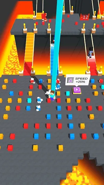 Craft Bridge Race (Крафт Бридж Рейс)  [МОД Много монет] Screenshot 3