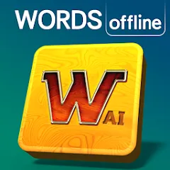 Скачать взломанную Words AI Friends Classic  [МОД Mega Pack] - стабильная версия apk на Андроид