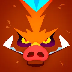 Взломанная Tiny Hunters - Monsters Attack (Тини Хантерс)  [МОД Много монет] - полная версия apk на Андроид