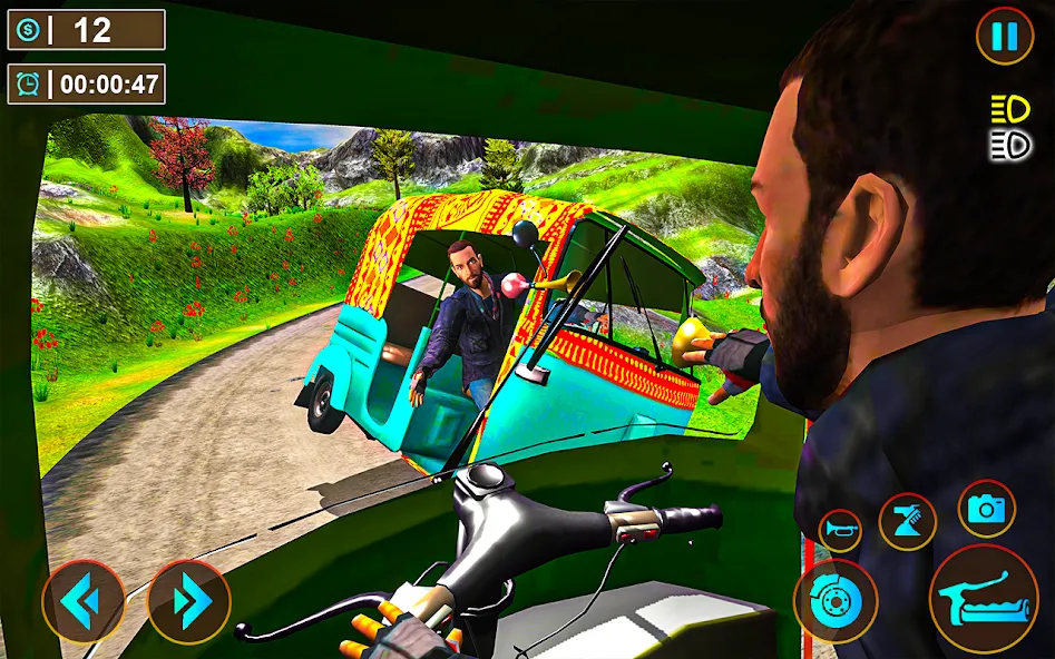 Tuk Tuk Offroad Auto Rickshaw (Тук Тук оффроуд автомобильный рикша)  [МОД Бесконечные деньги] Screenshot 4