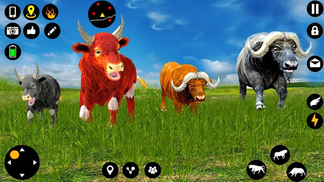 Angry Bull Attack Fight Games (Ангри Булл Атак Файт Геймс)  [МОД Много монет] Screenshot 5