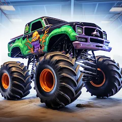 Взлом Monster truck: Extreme racing  [МОД Много денег] - полная версия apk на Андроид