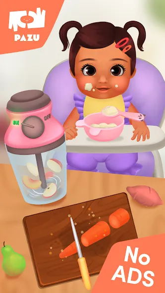 Baby care game & Dress up  [МОД Unlimited Money] Screenshot 2