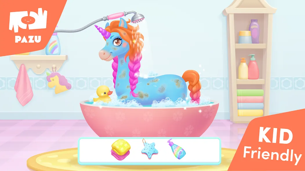 My Unicorn dress up for kids  [МОД Все открыто] Screenshot 3