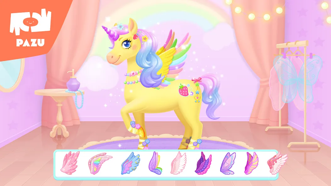 My Unicorn dress up for kids  [МОД Все открыто] Screenshot 4