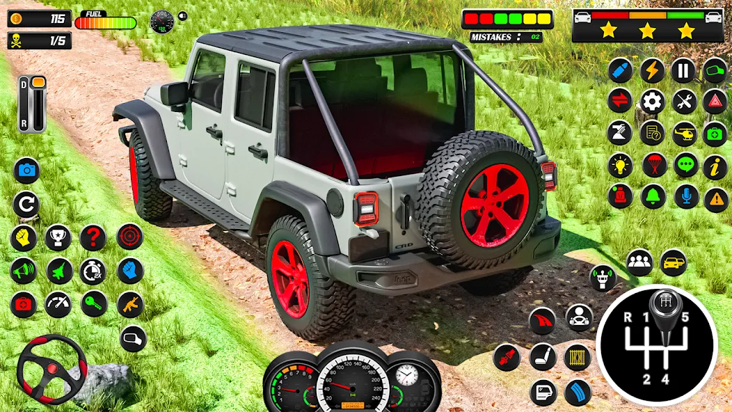 Offroad 4x4 Jeep Driving Game  [МОД Unlocked] Screenshot 2