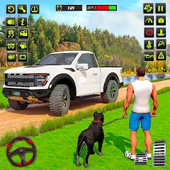 Скачать взлом Offroad 4x4 Jeep Driving Game  [МОД Unlocked] - полная версия apk на Андроид