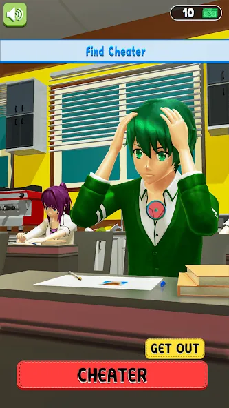 Anime School Teacher Simulator  [МОД Много денег] Screenshot 3