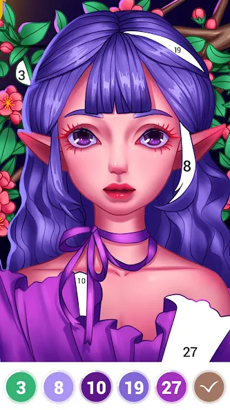 Art Coloring - Color by Number  [МОД Unlimited Money] Screenshot 1