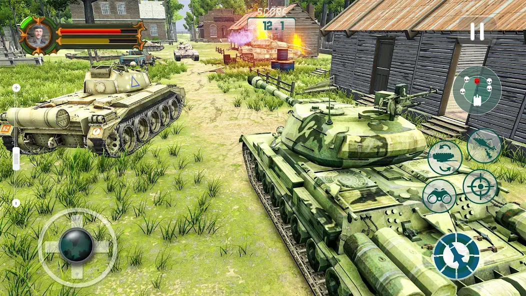 Army Tank Games Offline 3d  [МОД Mega Pack] Screenshot 5