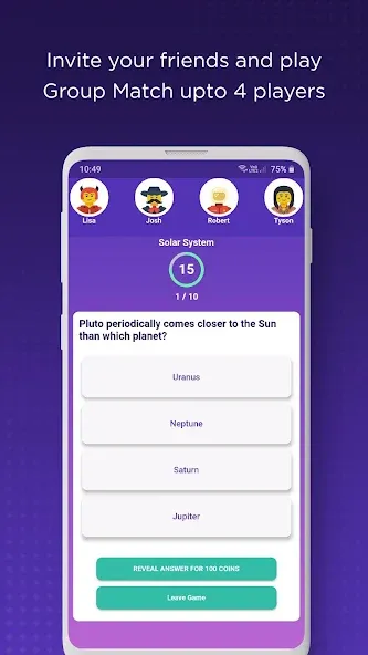 QuizPot: Group GK Quiz Trivia (КвизПот)  [МОД Много монет] Screenshot 5