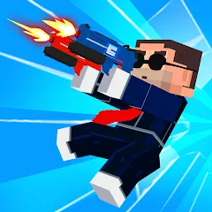 Взломанная Pixel Shooting: Craft Demolish (Пиксельное стрелялка)  [МОД Unlocked] - стабильная версия apk на Андроид