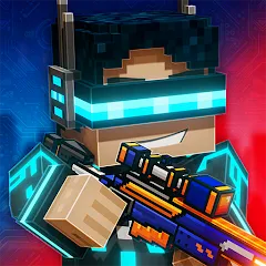 Взлом Pixel Strike 3D - FPS Gun Game (Пиксель Страйк 3Д)  [МОД Все открыто] - последняя версия apk на Андроид