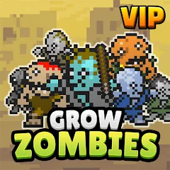 Скачать взломанную Grow Zombie VIP : Merge Zombie  [МОД Бесконечные монеты] - полная версия apk на Андроид