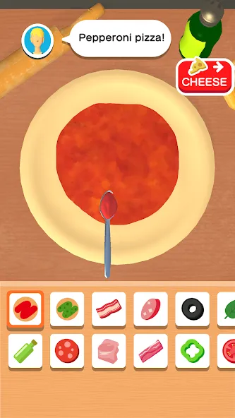 Pizzaiolo!  [МОД Бесконечные монеты] Screenshot 5