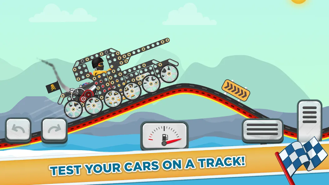 Car Builder & Racing for Kids  [МОД Бесконечные деньги] Screenshot 3