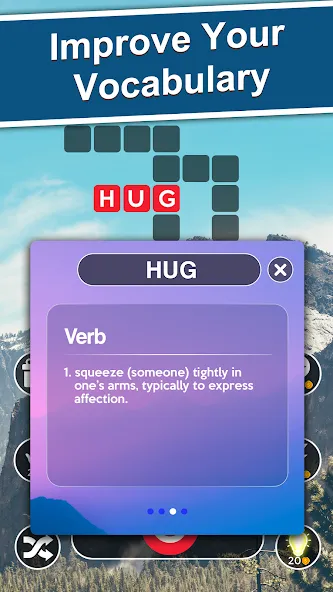 Word Cross: Crossy Word Search (Уорд Кросс)  [МОД Бесконечные деньги] Screenshot 4