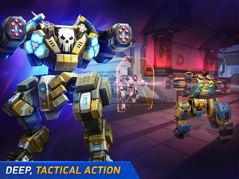 Mech Arena - Shooting Game (Мех Арена)  [МОД Много денег] Screenshot 3