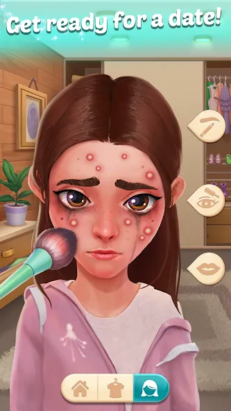 Family Town: Match-3 Makeover (Фэмили Таун)  [МОД Бесконечные деньги] Screenshot 4