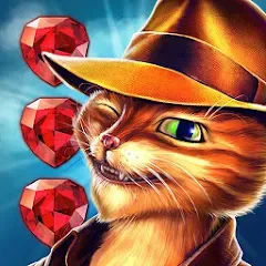 Взломанная Indy Cat for VK  [МОД Меню] - стабильная версия apk на Андроид