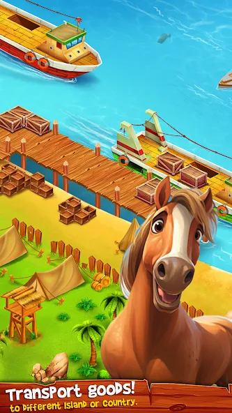 Country Valley Farming Game (Парадайз Хей Фарм Айленд)  [МОД Unlimited Money] Screenshot 5